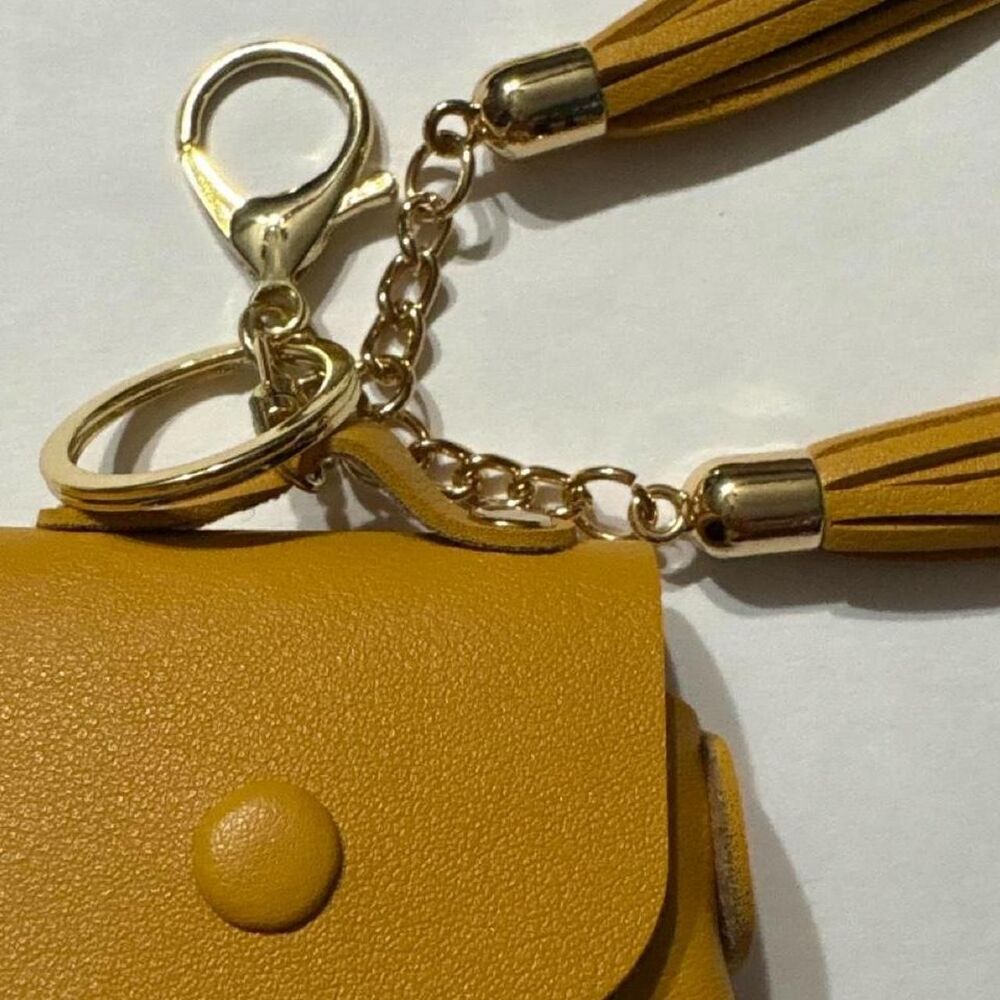 Women's Yellow and Gold Wallet-purses